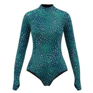 Seaskin Women’s Whale Shark Spring Open Back Beach Swim Surfing Wetsuit XL
